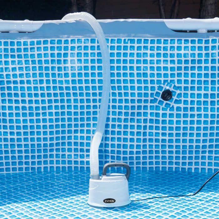 Piscina vacía de la bomba INTEX - 99W - 220-240V 2 Piscina vacía de la bomba INTEX - 99W - 220-240V 2