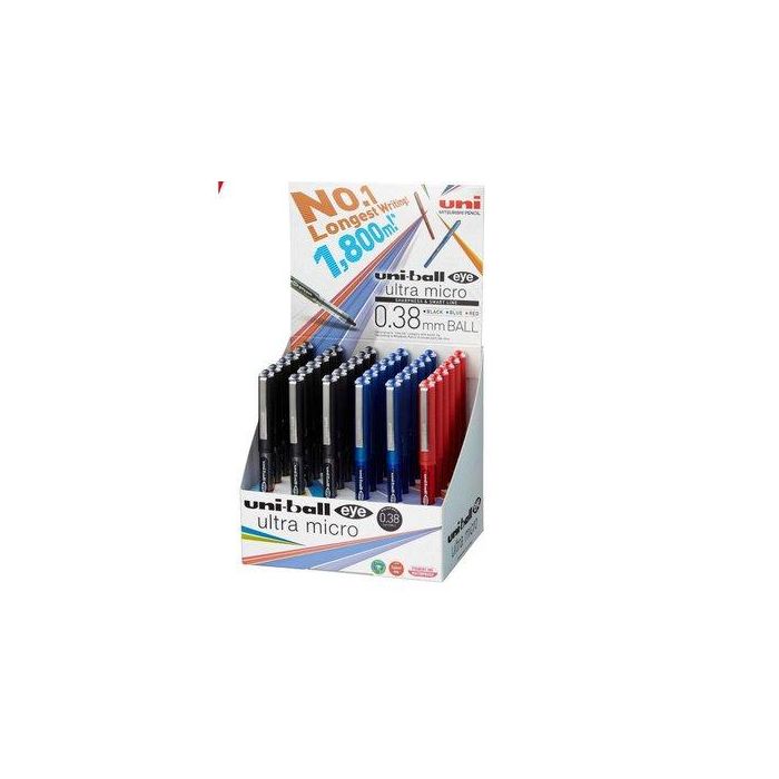 Roller T.Liq. Uni-Ball Eye Micro 0,5 (Ub-150E) Expositor De 36