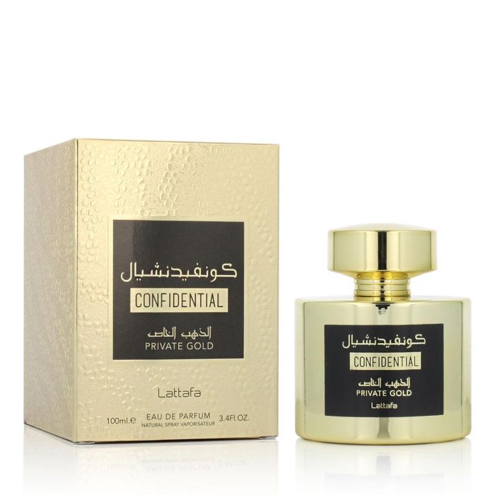 Lattafa Confidential Private Gold Edp Vapo 100 mL 4 Lattafa Confidential Private Gold Edp Vapo 100 mL 4