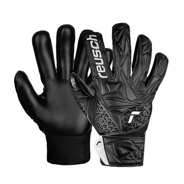 Guantes de Portero Reusch Attrakt Starter Solid Finger Negro 1