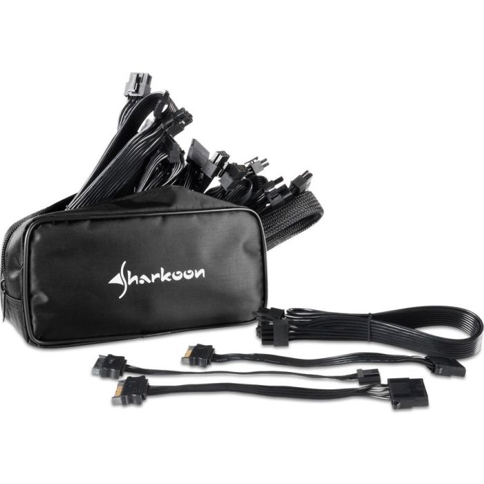 SHARKOON SilentStorm Cool Zero 650W 80 PLUS Gold ATX Modular Negro 4x PCIe Cable-Management 650 Watt 3
