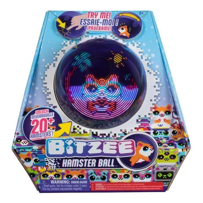 Spin Master 6072283 Bitzee Mascota Digital Hamsterball Interactivo con 20 Hámsters Virtuales Sin Pantallas Edad +5 Años 0 Spin Master 6072283 Bitzee Mascota Digital Hamsterball Interactivo con 20 Hámsters Virtuales Sin Pantallas Edad +5 Años 0