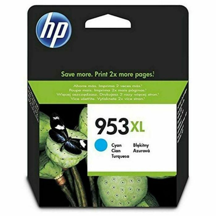 Cartucho Inkjet Hp F6U16Ae Nº953Xl Officejet Pro 8218/8710/8715/8720/8725/8730/8740/8745 Cian 20Ml 2 Cartucho Inkjet Hp F6U16Ae Nº953Xl Officejet Pro 8218/8710/8715/8720/8725/8730/8740/8745 Cian 20Ml 2