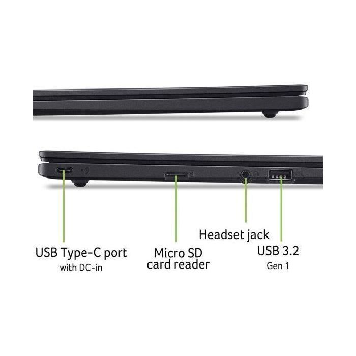 Acer Chromebook CBOA314-1H-C286 NXJ3AEF003 14" FHD Intel Celeron N4500 4GB RAM 128GB eMMC Chrome OS 10.5h Duración Batería 2