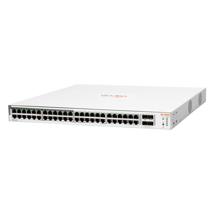 HP Enterprise Aruba Instant On 1830 48G 24p PoE+ (370W) Switch Gestionado L2 Gigabit Ethernet Montaje en Rack 1U