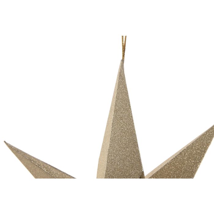 Decoracion Colgante Navidad Moderna DKD Home Decor Dorado Plateado 5 x 20 x 20 cm (12 Unidades) 2 Decoracion Colgante Navidad Moderna DKD Home Decor Dorado Plateado 5 x 20 x 20 cm (12 Unidades) 2