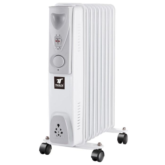Thulos Radiador de Aceite TH-RAC901 2000W, 9 Elementos, Termostato Regulable, Protección contra Sobrecarga 0 Thulos Radiador de Aceite TH-RAC901 2000W, 9 Elementos, Termostato Regulable, Protección contra Sobrecarga 0