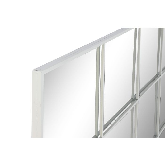Espejo Scandi DKD Home Decor Blanco 2 x 122 x 122 cm 1