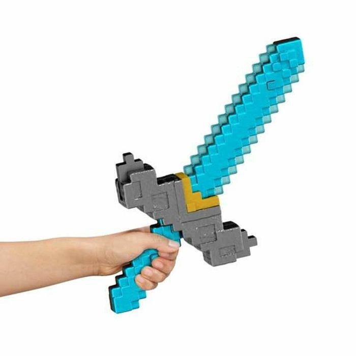 Mattel MATJFR72 Espada y Pico 2 en 1 Minecraft: La Película Juego de Rol 18
