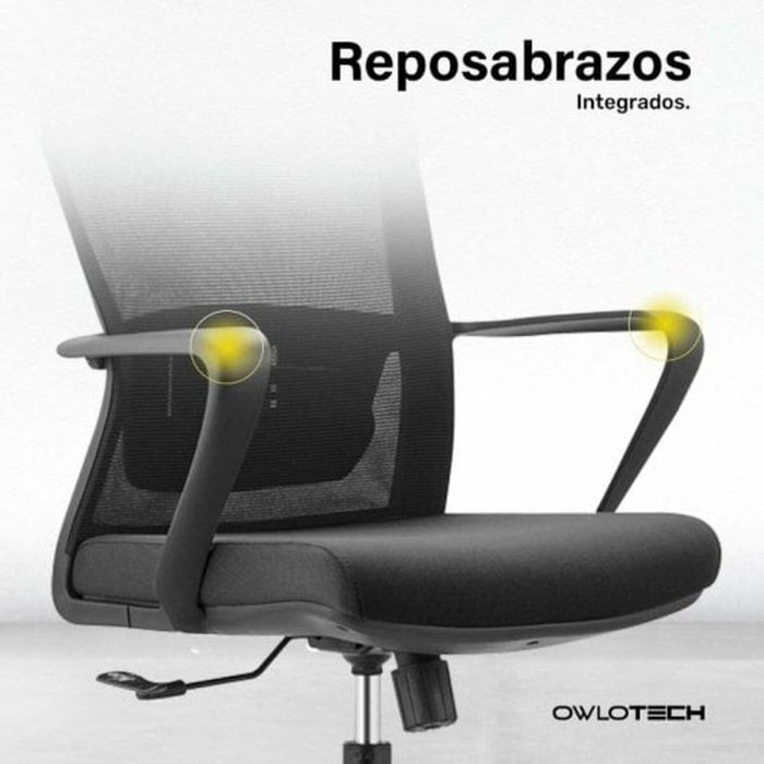 Silla de Oficina Owlotech Negro 3