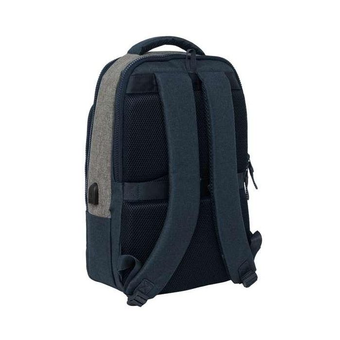 Mochila para Portátil Kappa Dark Navi Gris Azul marino 29 x 44 x 15 cm 5 Mochila para Portátil Kappa Dark Navi Gris Azul marino 29 x 44 x 15 cm 5