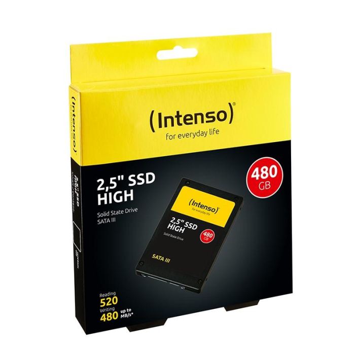Disco Duro INTENSO 3813450 SSD 480GB Sata III 1 Disco Duro INTENSO 3813450 SSD 480GB Sata III 1