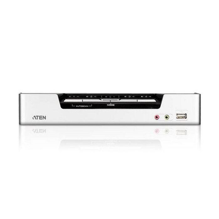 Aten CS1794 KVM Switch USB HDMI 4 Puertos con Audio y Hub USB 2.0 (Cables KVM Incluidos) 2