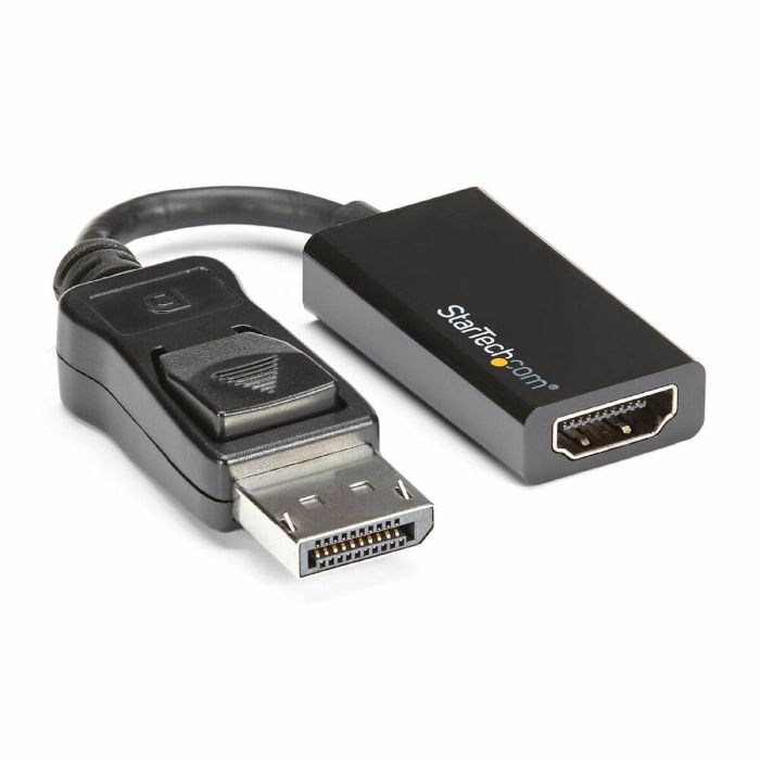 Adaptador DisplayPort a HDMI Startech DP2HD4K60S Negro