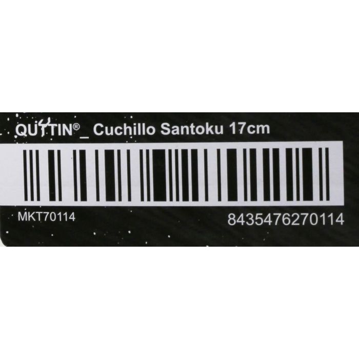 Cuchillo Santoku 17 cm Quttin Bull Edition (4 Unidades) 3 Cuchillo Santoku 17 cm Quttin Bull Edition (4 Unidades) 3