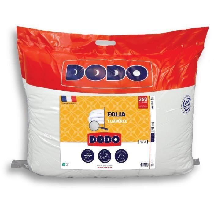 DODO DOD3307419759367 Edredón templado EOLIA 300 g/m² - Blanco 240 x 260 cm