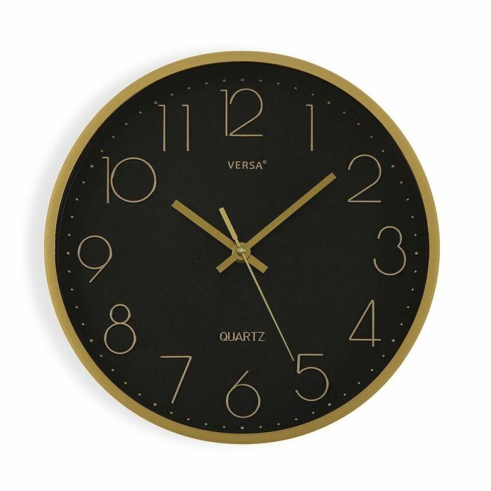 Reloj de Pared Versa BG Plástico (4 x 30 x 30 cm) Reloj de Pared Versa BG Plástico (4 x 30 x 30 cm)