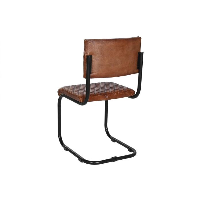 Silla Home ESPRIT Marrón Negro 47 x 50 x 88 cm 5 Silla Home ESPRIT Marrón Negro 47 x 50 x 88 cm 5