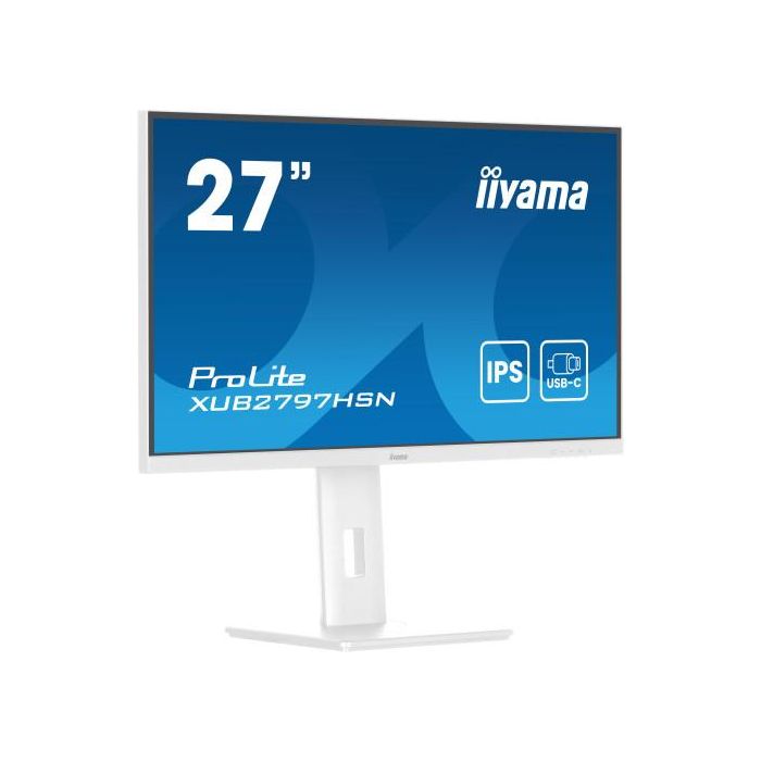 iiyama ProLite XUB2797HSN-W2 pantalla para PC 68,6 cm (27") 1920 x 1080 Pixeles Full HD LED Blanco 5