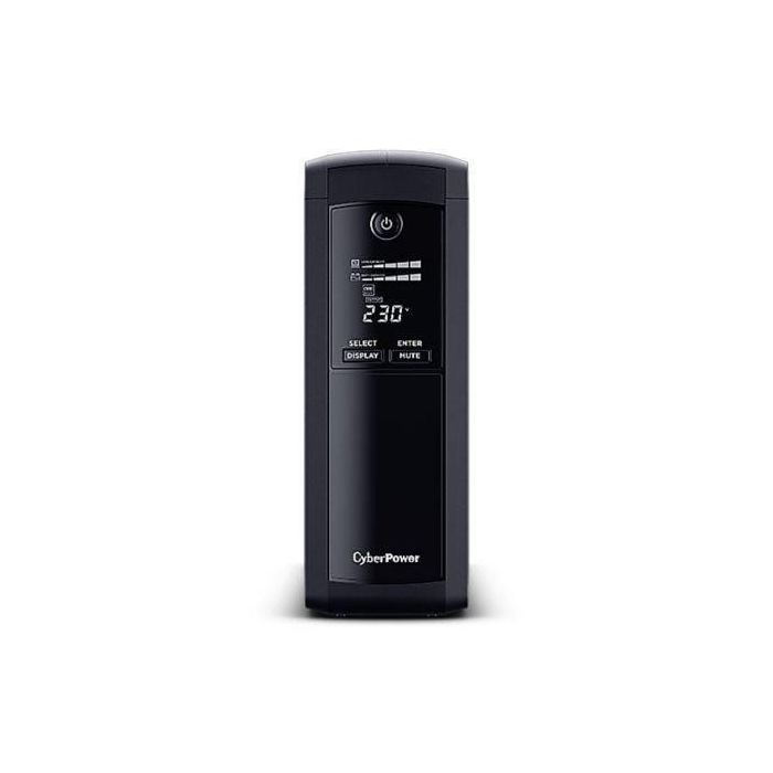 SAI Línea Interactiva Cyberpower VP1600ELCD/ 1600VA-960W/ 5 Salidas/ Formato Torre 1 SAI Línea Interactiva Cyberpower VP1600ELCD/ 1600VA-960W/ 5 Salidas/ Formato Torre 1
