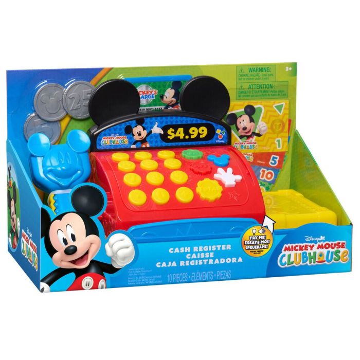 JUST PLAY Caja Registradora Mickey Mouse Clubhouse Disney +3 Años 2 JUST PLAY Caja Registradora Mickey Mouse Clubhouse Disney +3 Años 2