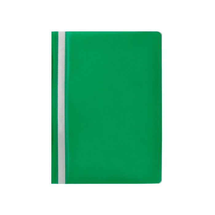 Carpeta Dossier Fastener Plastico Q-Connect Din A4 Verde 25 unidades 1