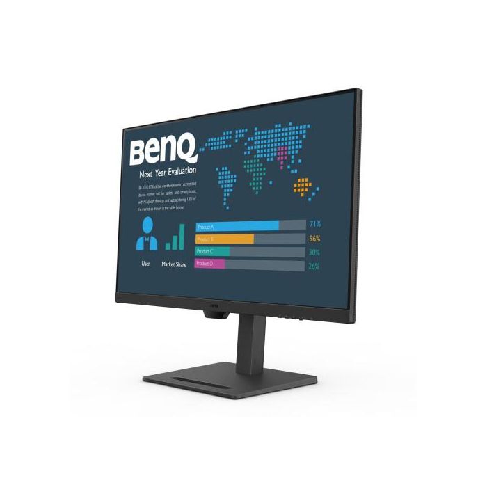 MONITOR BENQ BL2490, 23.8" IPS FHD, 100Hz, DP / 2x HDMI, ALTAVOCES, VESA, EYECARE 3