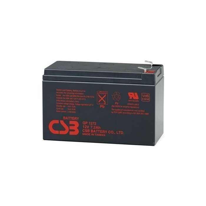 Batería CSB GP1272/ 12V/ 7.2Ah/ Compatible SAI Salicru 0 Batería CSB GP1272/ 12V/ 7.2Ah/ Compatible SAI Salicru 0