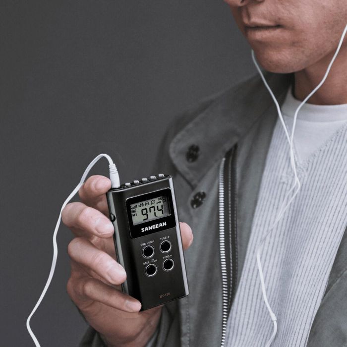 Radio Portátil Sangean DT-120 Negro 4 Radio Portátil Sangean DT-120 Negro 4