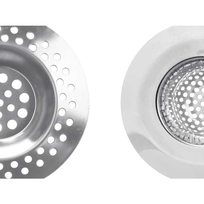 Set 2 Filtros Fregadero Acero Hondo Agujeros Peq Kinvara 25x1x8cm (24 Unidades) 2 Set 2 Filtros Fregadero Acero Hondo Agujeros Peq Kinvara 25x1x8cm (24 Unidades) 2