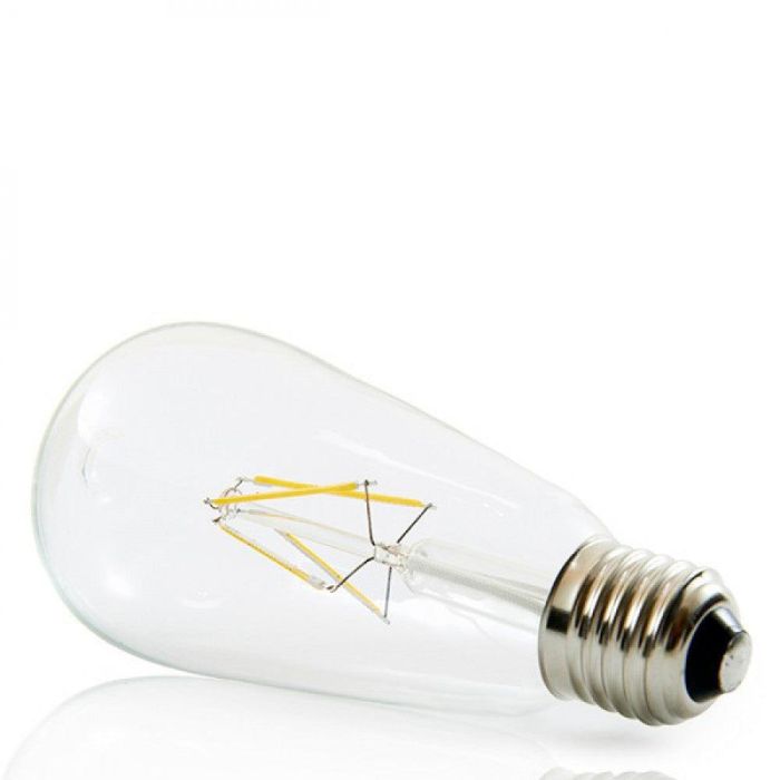 Bombilla LED E27 4W 273Lm 2000ºK Filamento 40.000H [JTX-ST64DH42-WW] 3