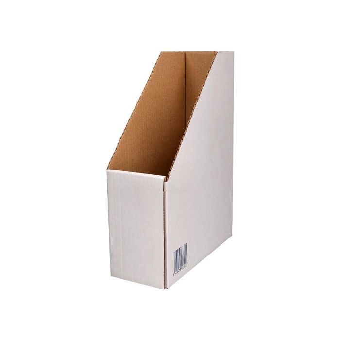 Revistero Liderpapel Ecouse Carton 100% Reciclado Color Blanco 256x100x335 mm 5