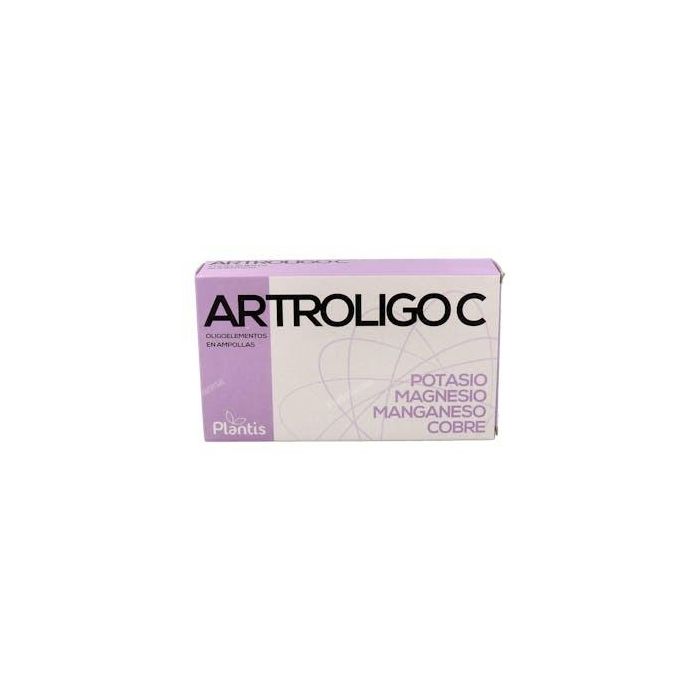 ARTESANIA Artroligo C Suplemento Oligoelementos en Ampollas - Magnesio, Potasio, Manganeso, Cobre 20 Ampollas