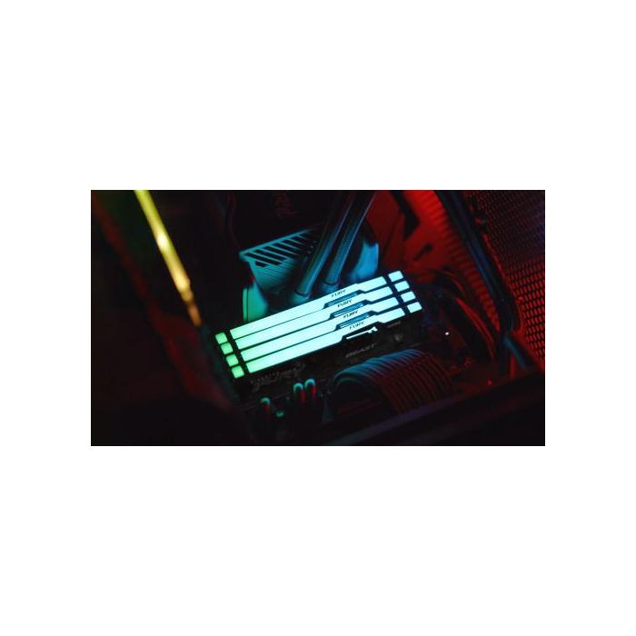 Kingston Technology FURY Beast RGB módulo de memoria 32 GB 2 x 16 GB DDR5 ECC 14 Kingston Technology FURY Beast RGB módulo de memoria 32 GB 2 x 16 GB DDR5 ECC 14
