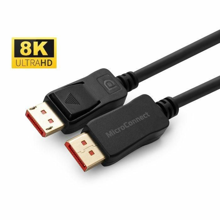 MicroConnect 8K DisplayPort 1.4 Cable, 5m MicroConnect 8K DisplayPort 1.4 Cable, 5m