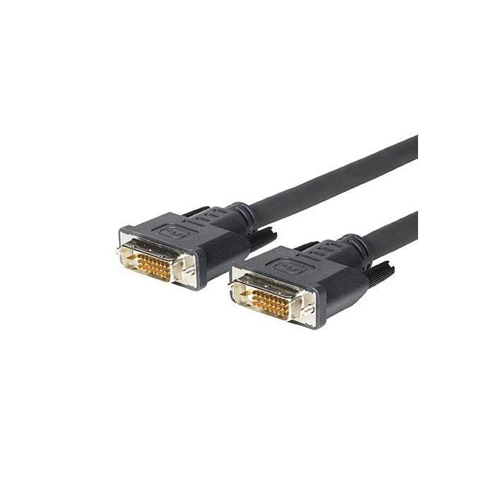 Vivolink PRO DVI-D 24+1 M-M 20m Cable DVI-D Dual Link 2560x1600 Alta Flexibilidad Triple Apantallamiento