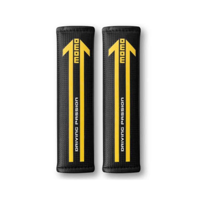 Momo Set Almohadillas Cinturón Coche Negro Mate MOMLSHPE4CB