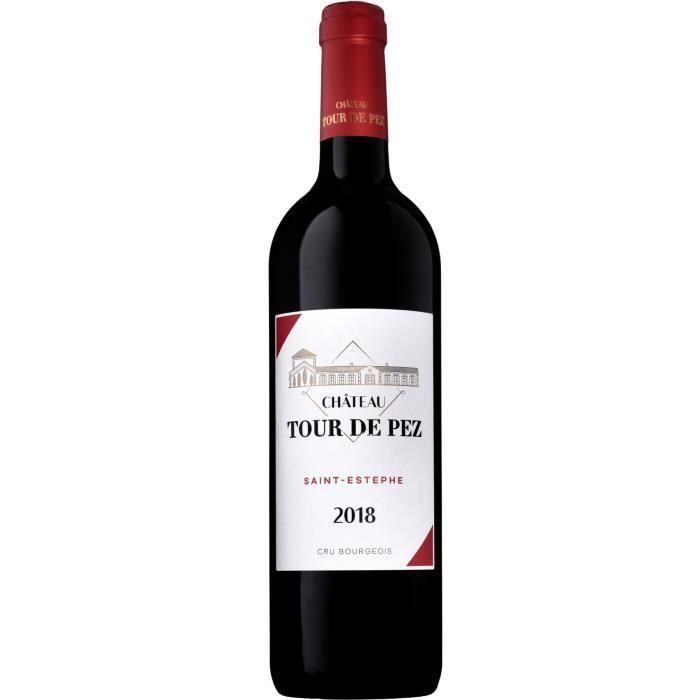 Château Tour de Pez 2018 Saint-Estephe Cru Bourgeois - Vino tinto de Burdeos