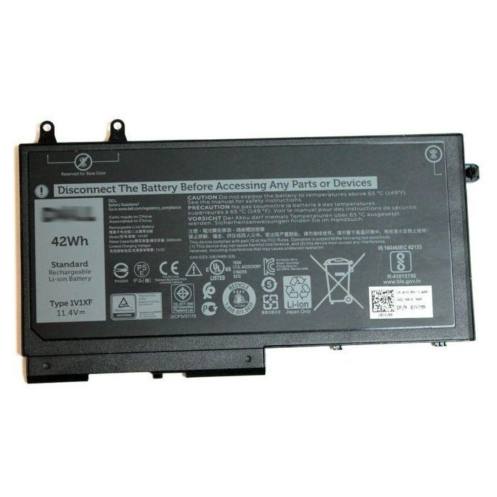 Dell Battery, 42WHR, 3 Cell, Lithium Ion Dell Battery, 42WHR, 3 Cell, Lithium Ion