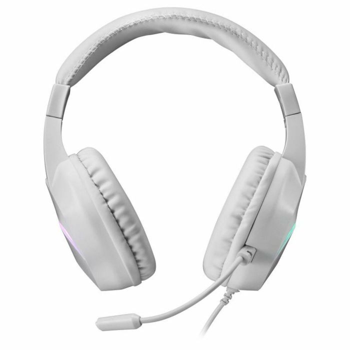 Auricular con Micrófono Gaming Mars Gaming MH122 Blanco 1