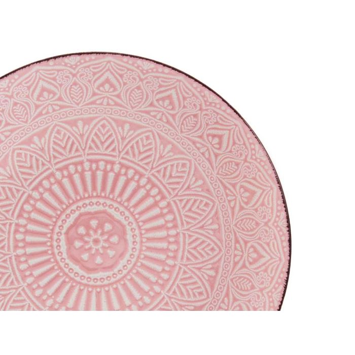 Plato Relieve Postre Rosa 22Cm Vessia (24 Unidades) 3 Plato Relieve Postre Rosa 22Cm Vessia (24 Unidades) 3