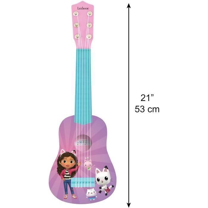 Lexibook - Mi Primera Guitarra Gabby y la Casa Mágica - 53cm - Guía de aprendizaje incluida 2