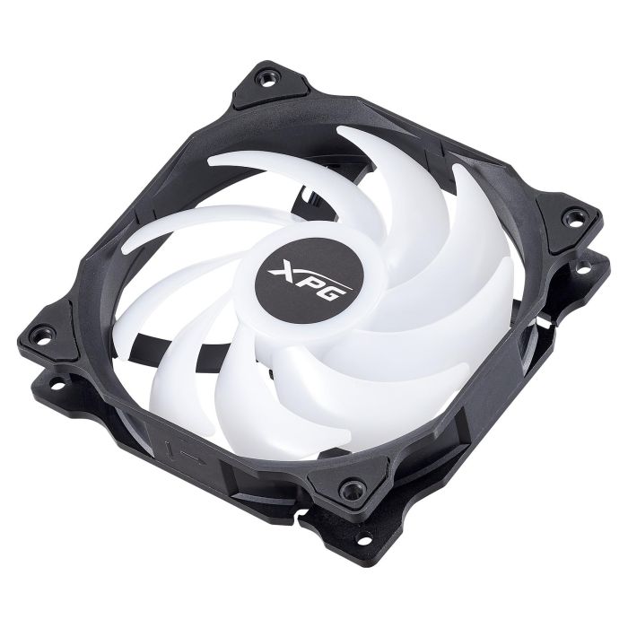 XPG VENTO R 120 ARGB PWM Carcasa del Ordenador Ventilador 120mm 1650 RPM 62.33 CFM 1.65 mmH2O Rodamiento Rifle PWM 4 Pines Negro 1 Pieza 1 XPG VENTO R 120 ARGB PWM Carcasa del Ordenador Ventilador 120mm 1650 RPM 62.33 CFM 1.65 mmH2O Rodamiento Rifle PWM 4 Pines Negro 1 Pieza 1