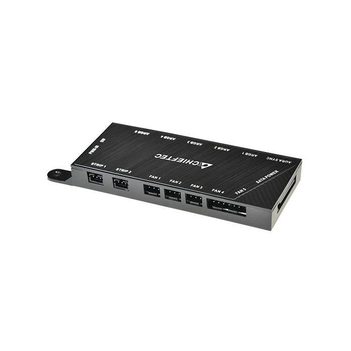 Caja Semitorre ATX/mATX Chieftec GS-01B-OP Blanco Negro 19
