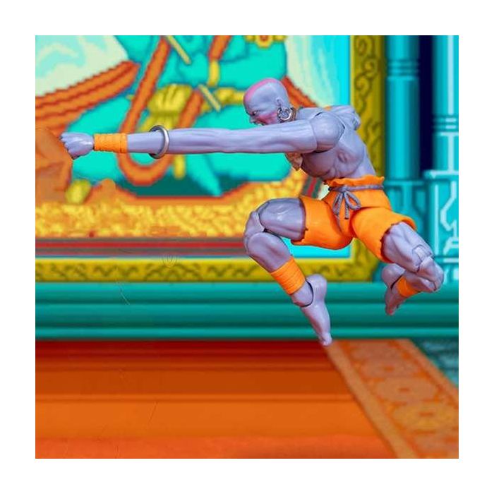 Figura street fighter ii dhalsim 2,17 cm, deluxe 4 Figura street fighter ii dhalsim 2,17 cm, deluxe 4