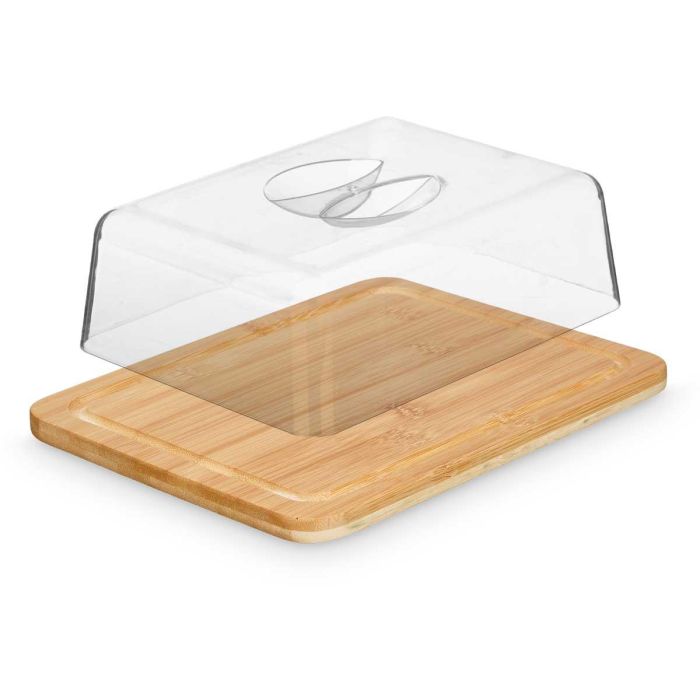 Quesera Rectangular de Bambú Kinvara 26x7.3x20 cm - Madera (12 Unidades) 1 Quesera Rectangular de Bambú Kinvara 26x7.3x20 cm - Madera (12 Unidades) 1