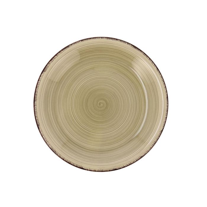Quid Plato Postre Cerámico Vita Natura 19 cm Verde - Pack 12 Unidades, Pintado a Mano, Apto Lavavajillas y Microondas 0 Quid Plato Postre Cerámico Vita Natura 19 cm Verde - Pack 12 Unidades, Pintado a Mano, Apto Lavavajillas y Microondas 0