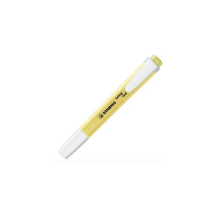 Stabilo Marcador Fluorescente Swing Cool Pastel Amarillo Caja 10 Ud Stabilo Marcador Fluorescente Swing Cool Pastel Amarillo Caja 10 Ud