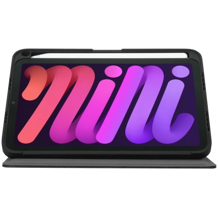 Targus Click-In Funda Folio para iPad Mini (6ª Gen) 8.3 pulgadas (21,1 cm) Negra - Resistente a Golpes y Rayones, con Portabolígrafo 5 Targus Click-In Funda Folio para iPad Mini (6ª Gen) 8.3 pulgadas (21,1 cm) Negra - Resistente a Golpes y Rayones, con Portabolígrafo 5