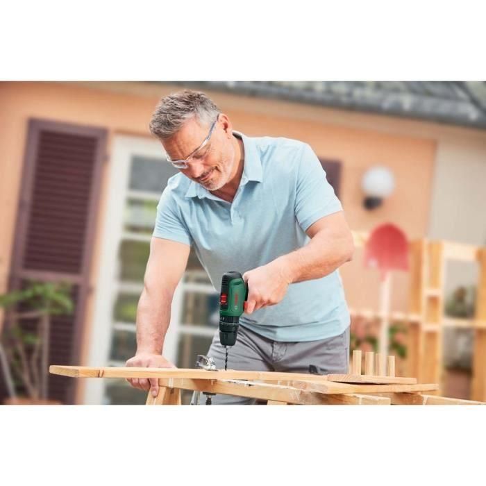 Bosch EasyImpact 1200 Taladro Percutor a Batería, Compacto, con 1 Batería 1.5 Ah y 20 Posiciones de Par 3 Bosch EasyImpact 1200 Taladro Percutor a Batería, Compacto, con 1 Batería 1.5 Ah y 20 Posiciones de Par 3